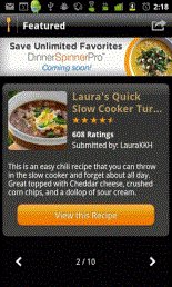 game pic for Allrecipes com Dinner Spinner